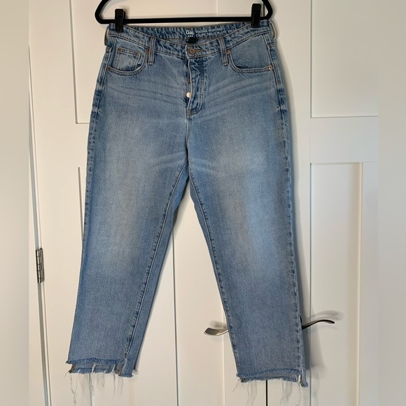 GAP Denim - GAP Vintage High Rise Raw Hem Jeans Size 10